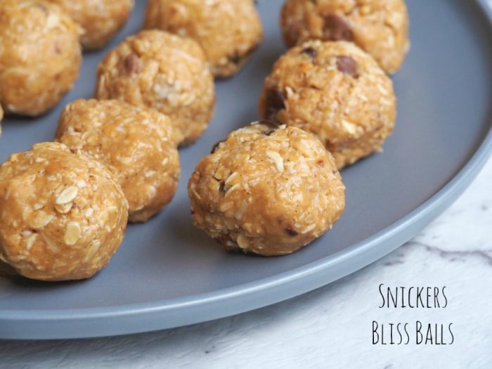 Snickers Bliss Balls