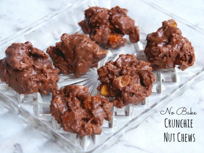 No Bake Crunchie Nut Chews