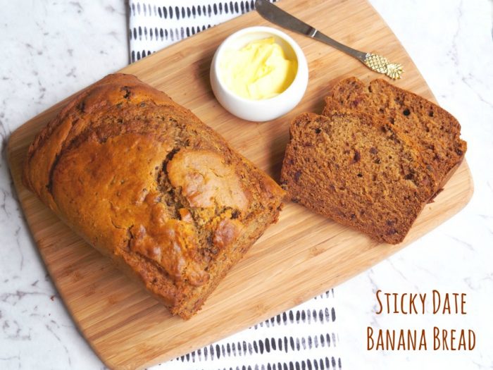 Sticky Date Banana Bread