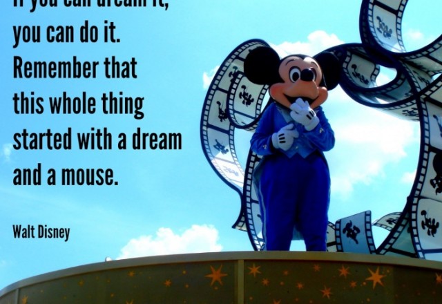 Wednesday Words of Wisdom – Walt Disney