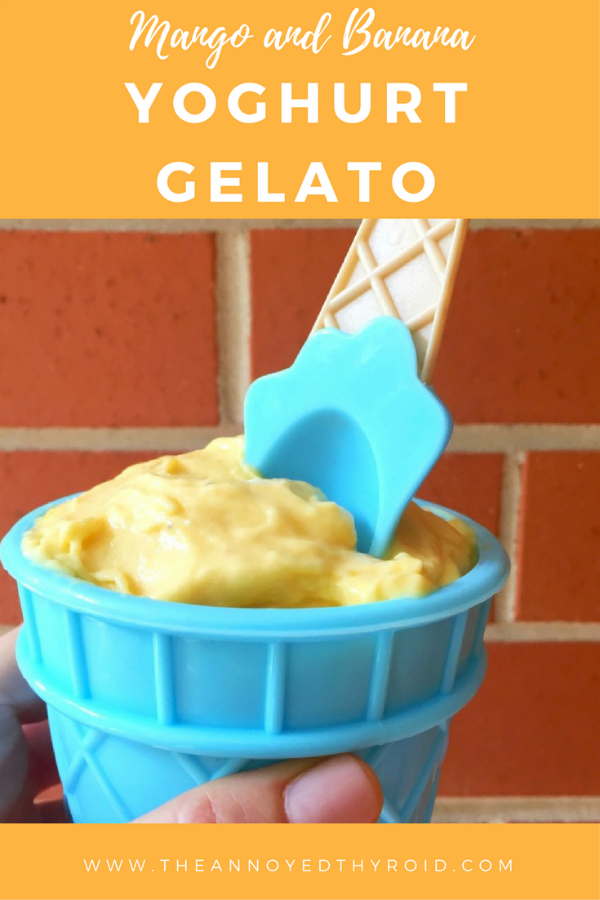 mango and banana yoghurt gelato 2