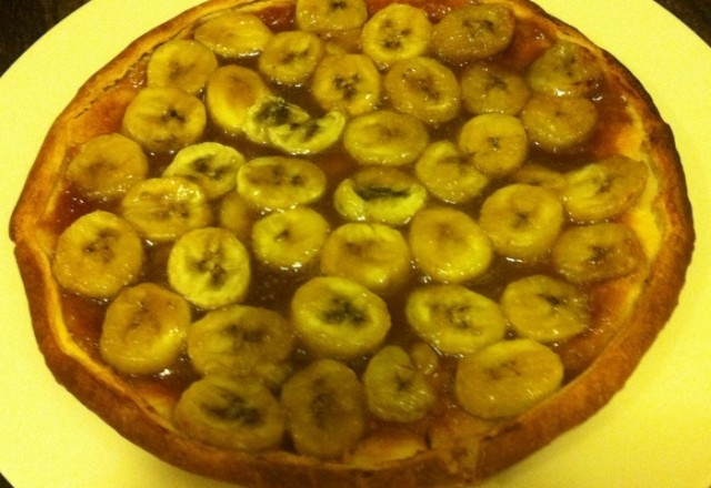 Caramel Banana Tart