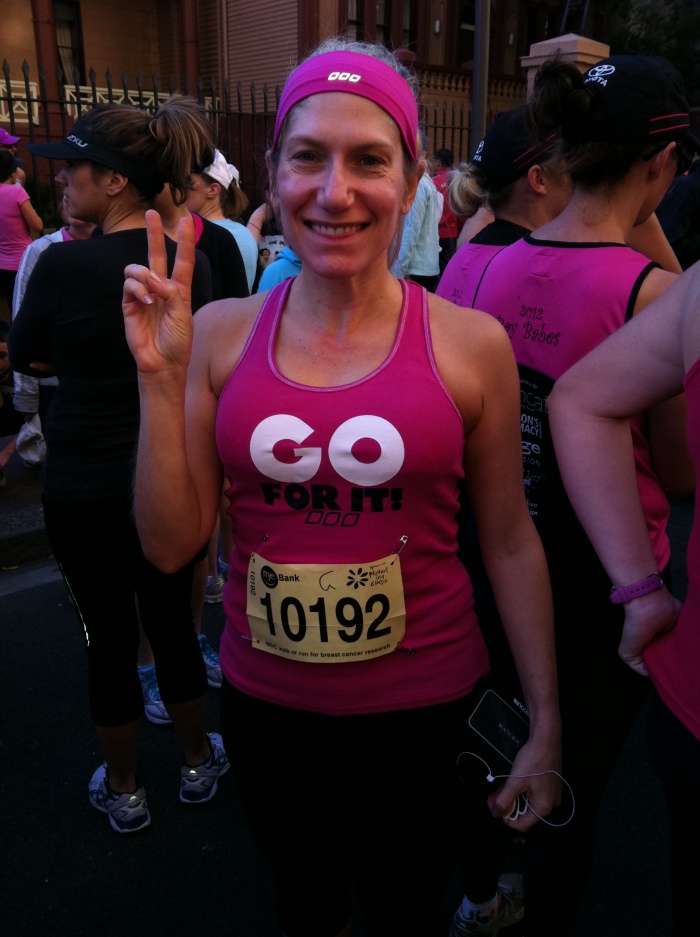 Ready to run for Breast Cancer