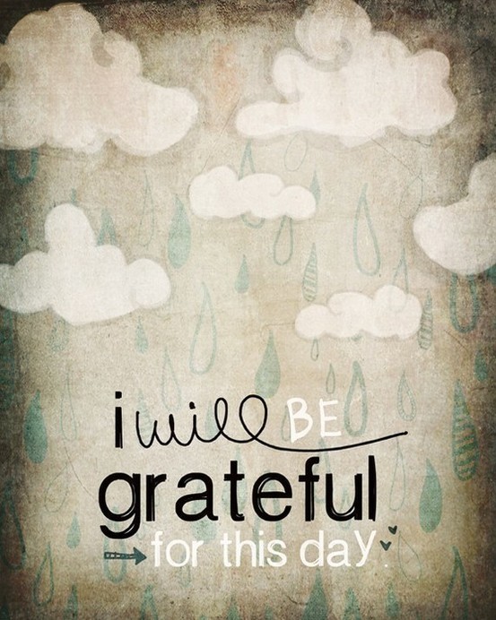 I will be grateful...