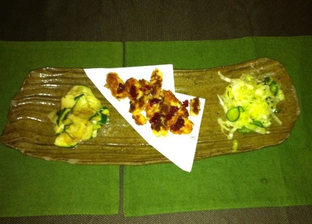 Takashi’s  Sauteed Zucchini with Lemon and Garlic