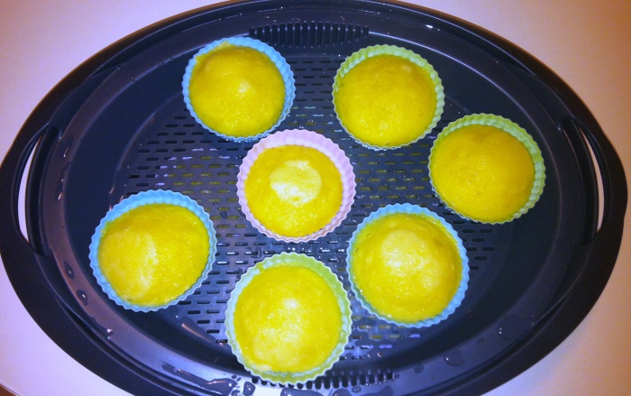 Thermomix Steamed Lemon Coconut Puddings