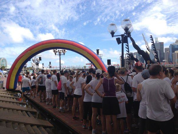 Ready for the MS Colour Run 2013