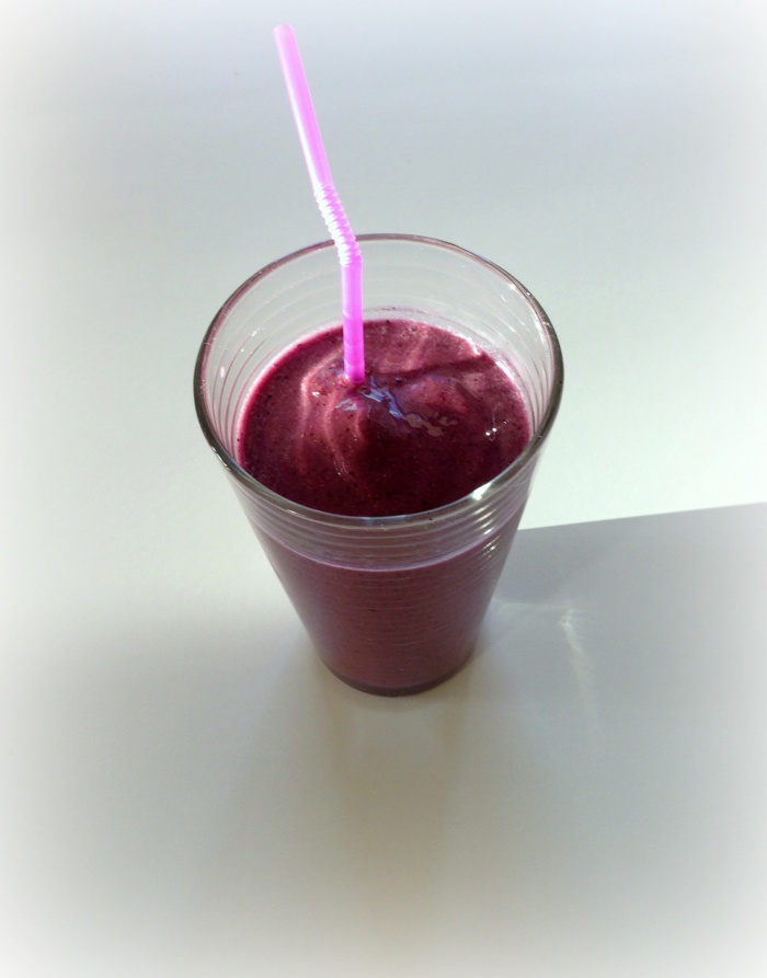 Thermomix Blueberry Banana Almond Smoothie