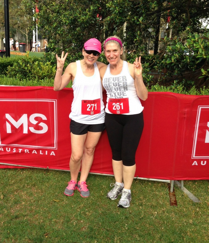 Celebrating in Colour MS Colour Run 2013