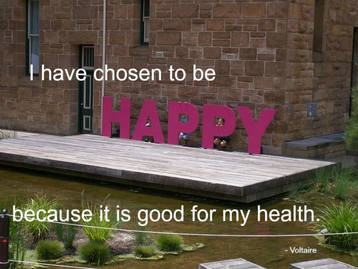 Happiness is good for your health!