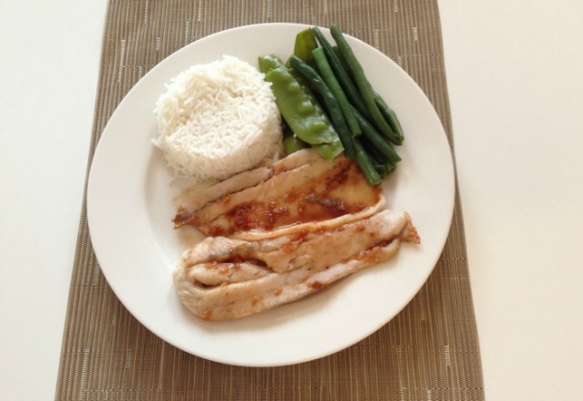 Soy and Sweet Chilli Fish
