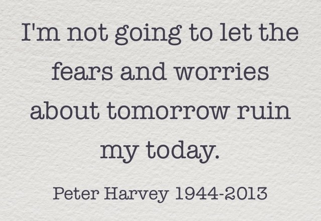 Wednesday Words of Wisdom – Peter Harvey