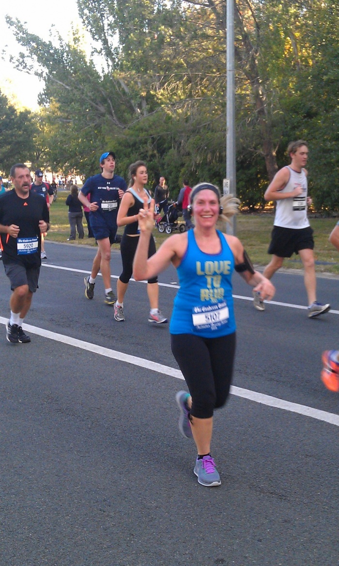 Finding my happy pace - Canberra Half Marathon