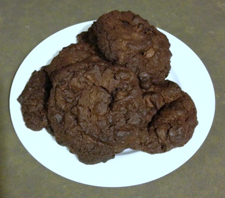 Nigella's Totally Chocolate Chocolate Chip Cookies