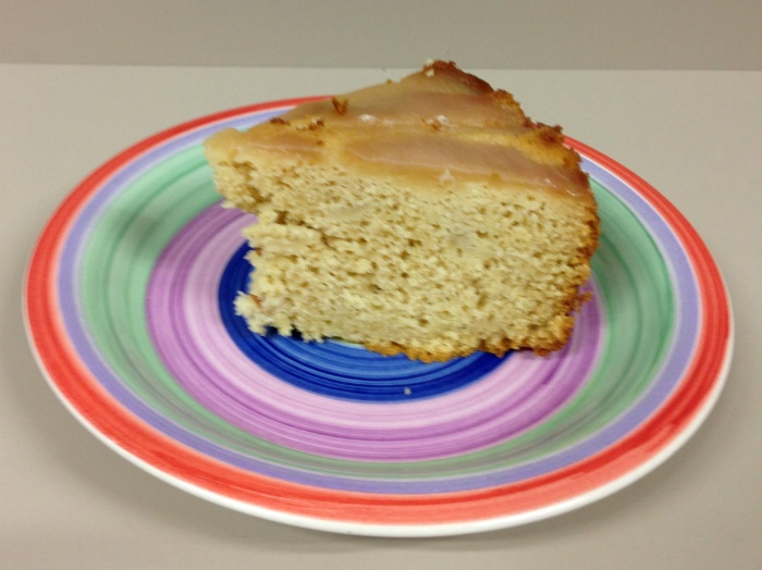 A slice of Guy's Apple and Cardamom Cake