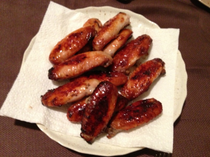 Chicken Wings with Fermented Salt, Chez Takashi