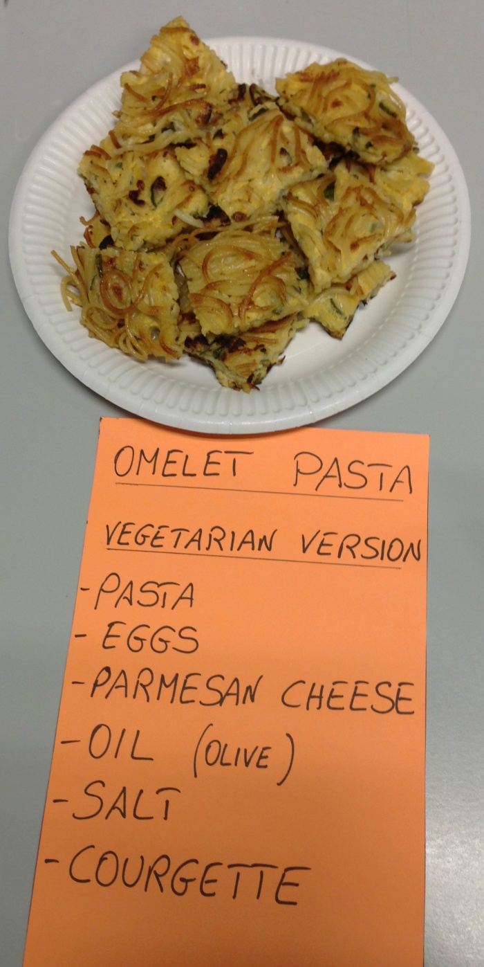 Meatless Monday - Pasta Omelette