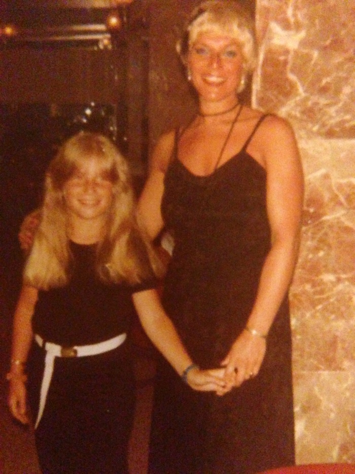 Me and my mum - circa 1980