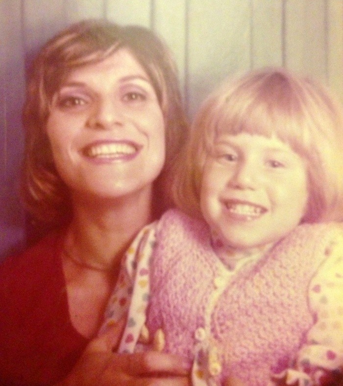 Me and my mum - circa 1974