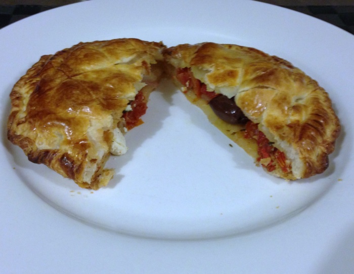 Meatless Monday - Tomato, Olive and Ricotta Tarts