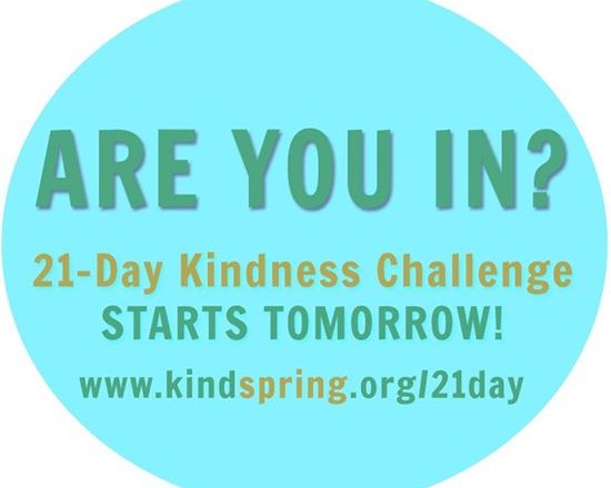 The 21 Day Kindness Challenge