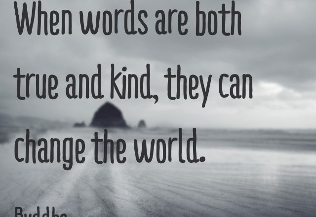 Wednesday Words of Wisdom – Words that change the world