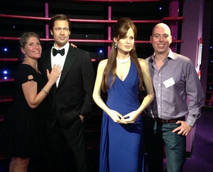 From one power couple to another, Madame Tussaud's, Sydney