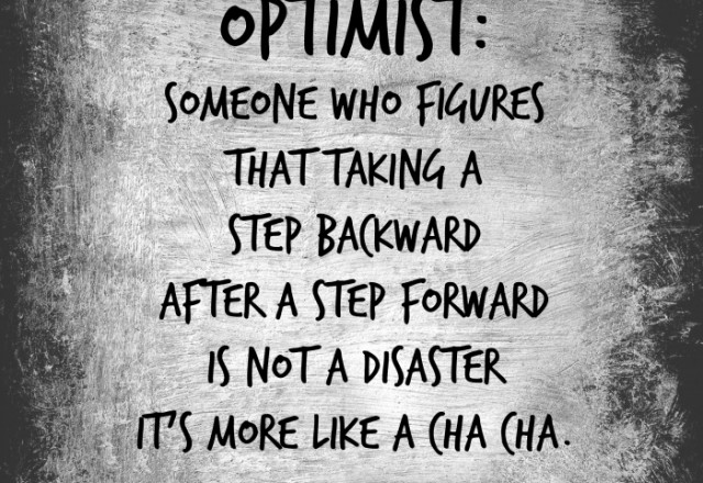 Wednesday Words of Wisdom – Optimist