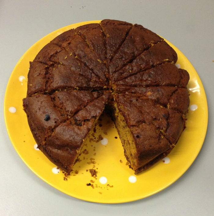 Thermomix Pumpkin and Date Cake