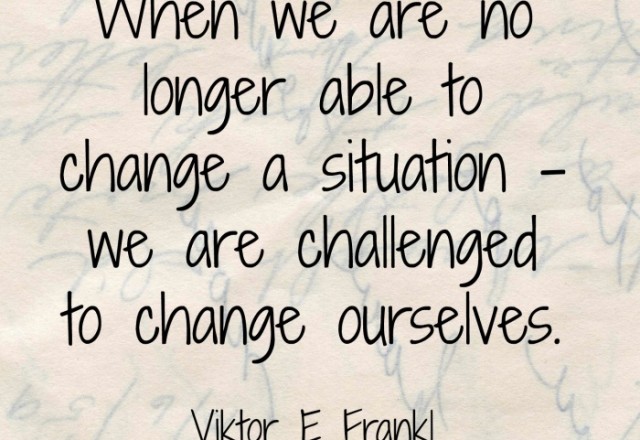 Wednesday Words of Wisdom – Viktor Frankl