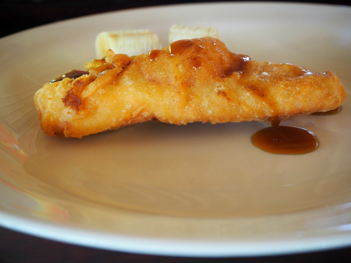 Bumbu Bali Cooking Class - fried banana