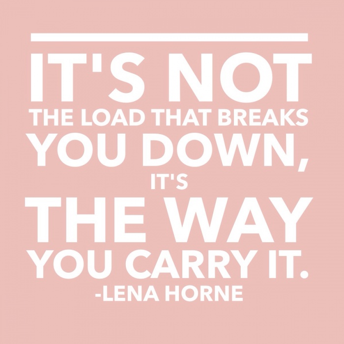 Carry the load