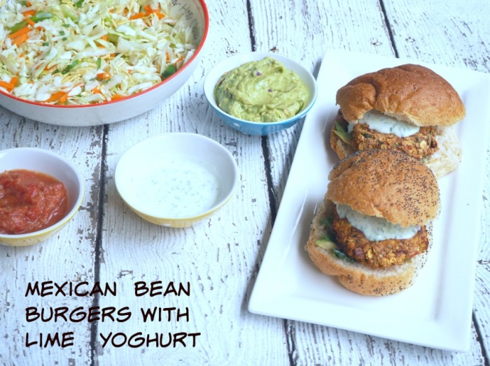 Meatless Monday - Mexican Bean Burgers
