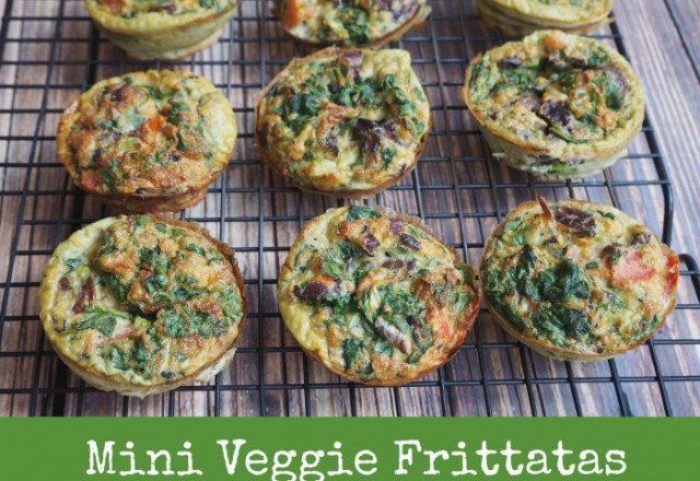 Meatless Monday – Mini Veggie Frittatas