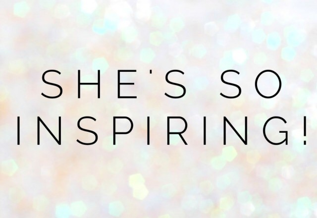 She’s So Inspiring – Cybele Masterman