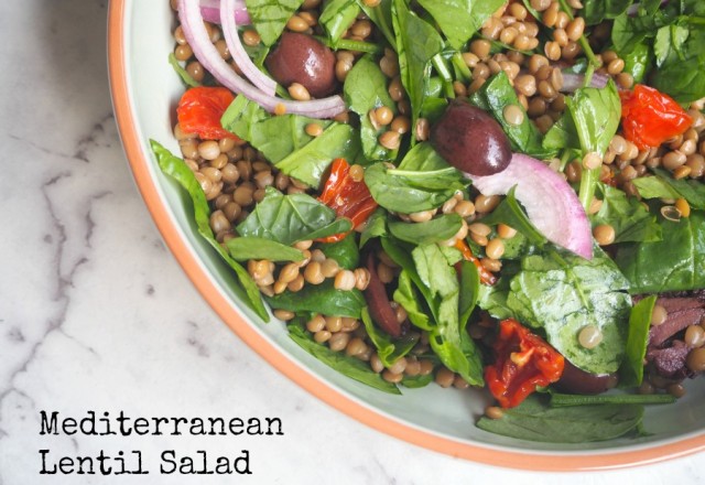 Meatless Monday – Mediterranean Lentil Salad