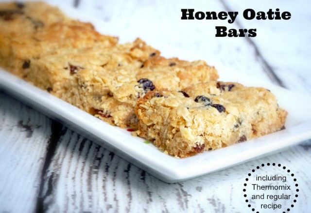 Honey Oatie Bars