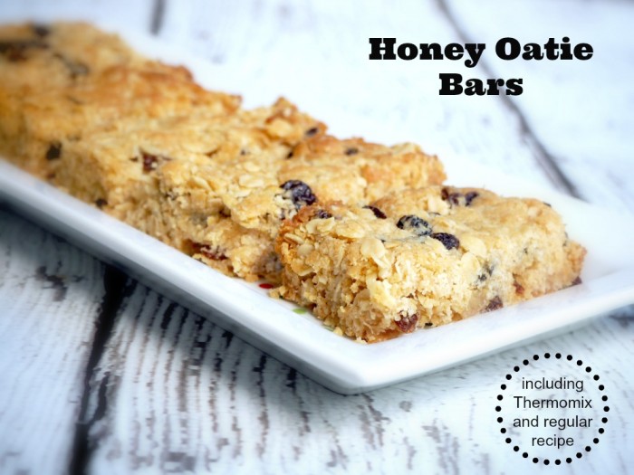 Honey Oatie Bars