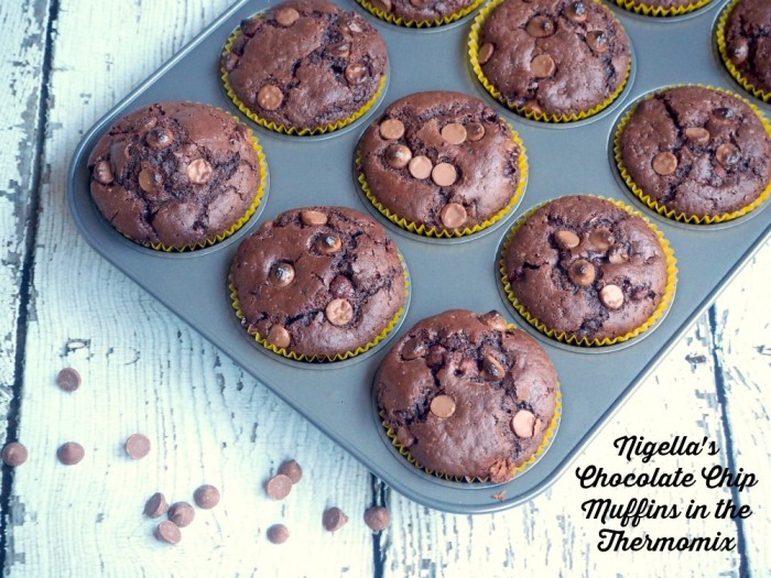 Nigella's Choc Chip Muffins Thermomix