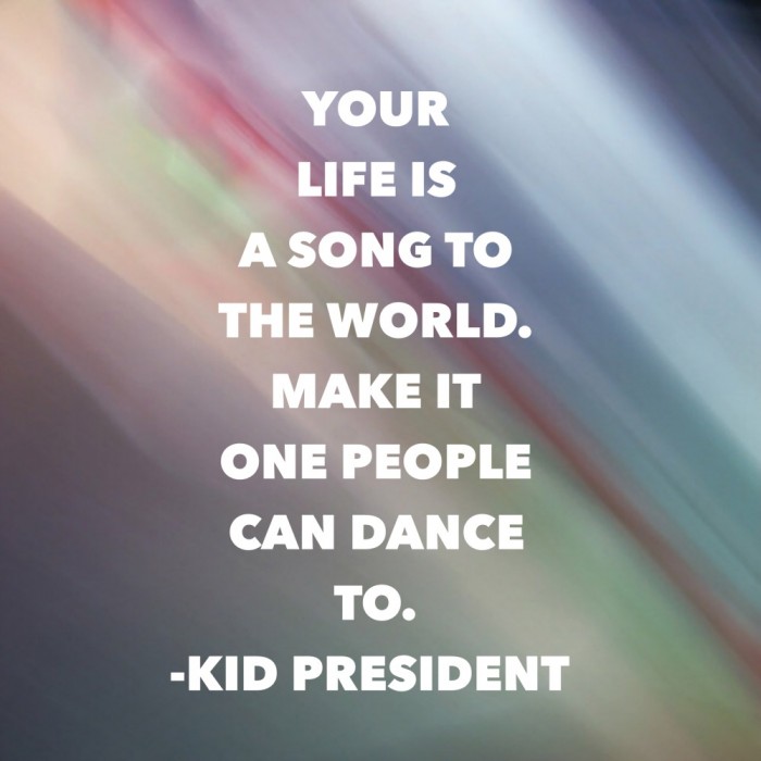 Song to the world - Kid President