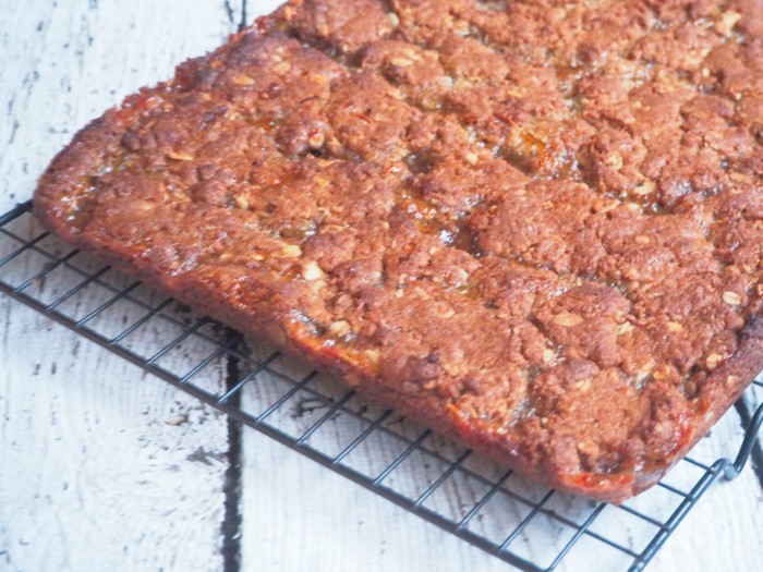 Thermomix ANZAC marmalade slice