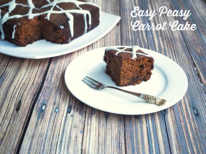 Easy Peasy Carrot Cake 