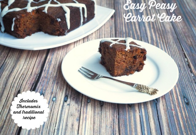 Easy Peasy Carrot Cake