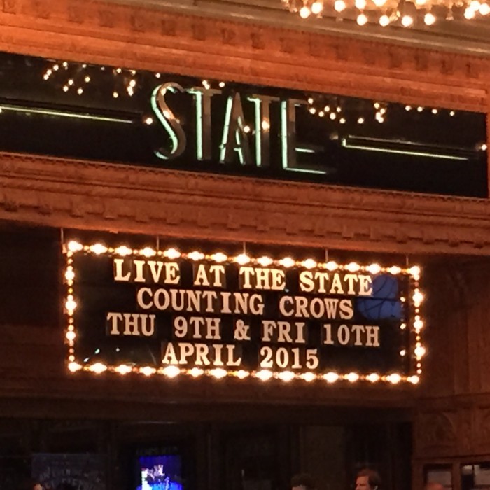 April Counting Crows