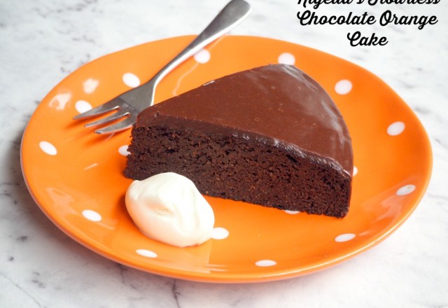 Nigella’s Flourless Chocolate Orange Cake