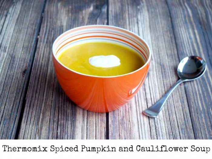 Spiced Pumpkin and Cauliflower Soup