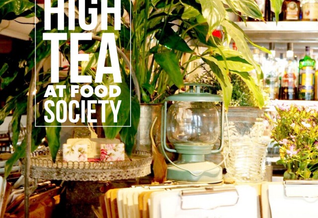 Vodka High Tea at Food Society