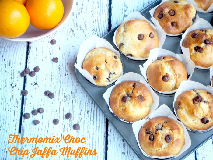 Thermomix Choc Chip Jaffa Muffins