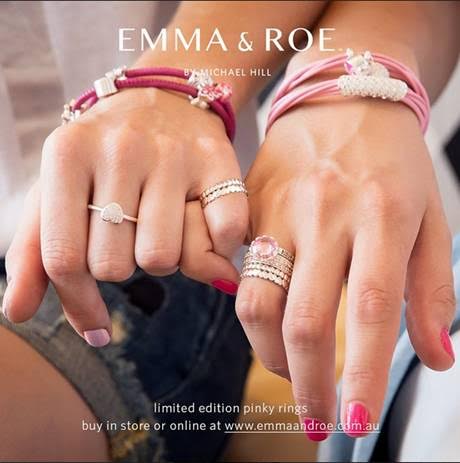 pink hope rings