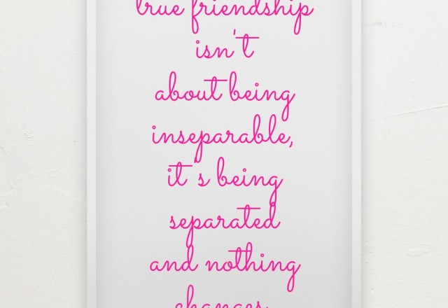 Wednesday Words of Wisdom – True Friendship